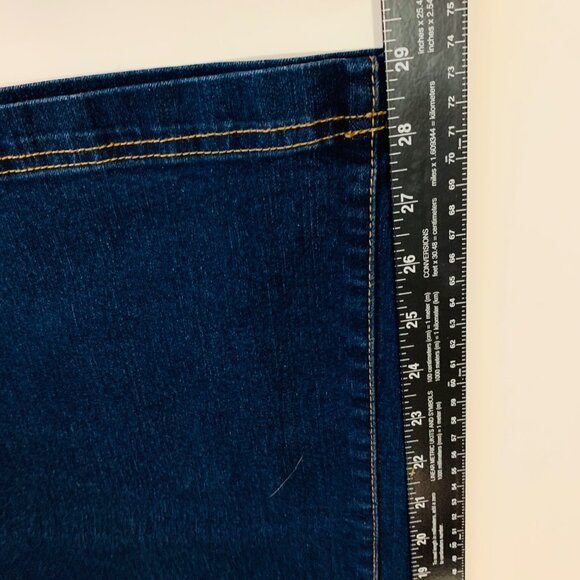 Woman Within Curvy Jeans Plus Size 22W Dark Wash Stretch Comfort Denim Everyday - Picture 8 of 13